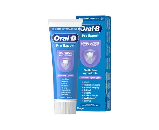 Oral-b Pro Expert 24 Hour Protection Toothpaste - Zubní pasta 75ml Smaržas - NESAKĀRTOTS