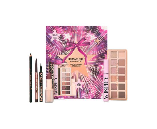 Makeup Revolution Ultimate Nude Make Up Gift Set Dekoratīvā kosmētika