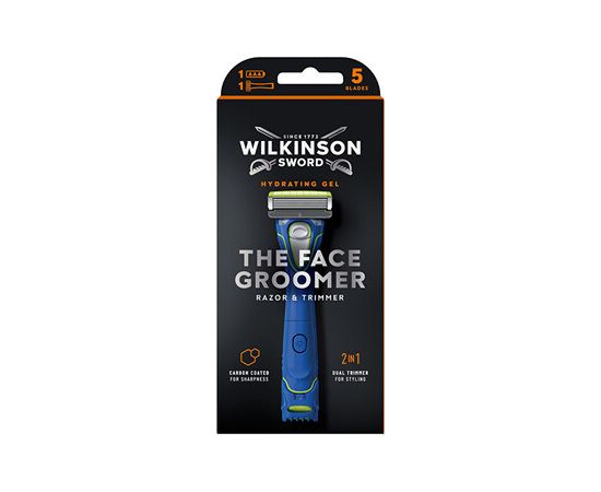 Wilkinson Sword The Face Groomer - Holicí strojek a zastřihovač 2v1 Духи и косметика
