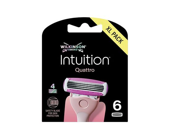 Wilkinson Sword Intuition Quattro ( 6 ks ) - Náhradní hlavice Smaržas - NESAKĀRTOTS
