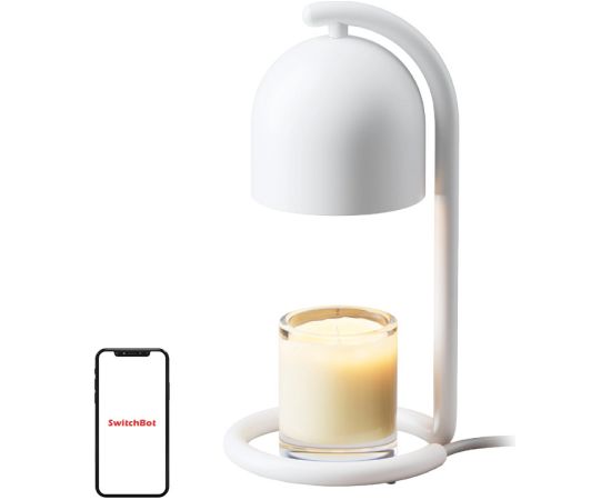 SwitchBot Smart Candle Warmer (White) Biroja galda lampas