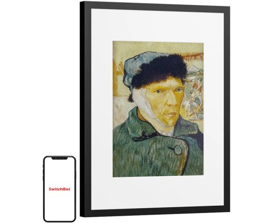 SwitchBot AI Art Frame 13.3" Digital Photo Frame Sporta kameru aksesuāri