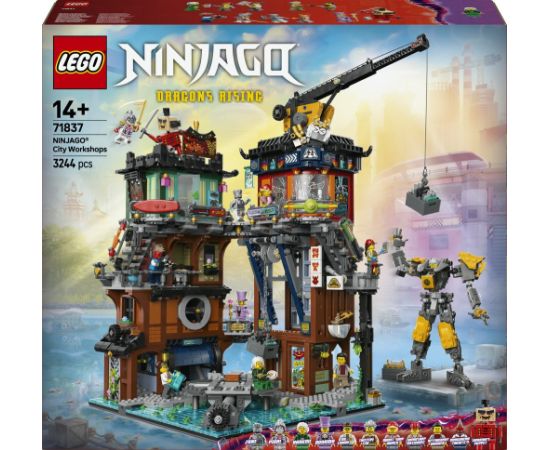 LEGO LEGO Ninjago 71837 Warsztaty w mieście Jaunumi, Bērnu preces