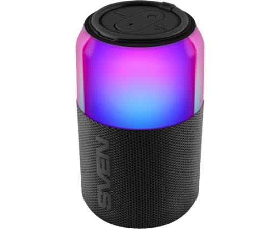 portable speaker SVEN PS-130, red, power output 10W (RMS), TWS, Bluetooth, USB, lithium battery Беспроводные колонки