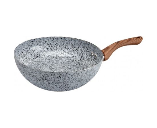 Alumīnija Wok panna ar marmora akmens keramikas pārklājumu, 26 x 10 cm, 5V1320J26H, Oliver Voltz Pannas