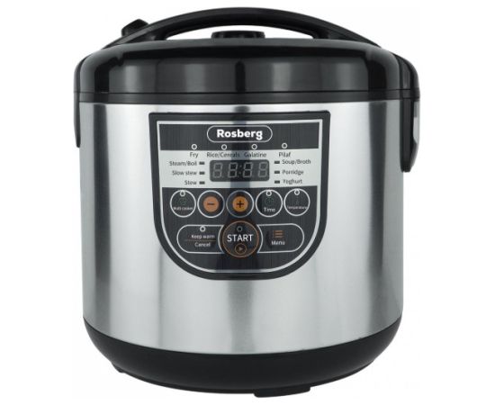 Daudzfunkcionālais multikatls, 780W, 5L, 55R51985E5, Rosberg Multifunkcionālie katli