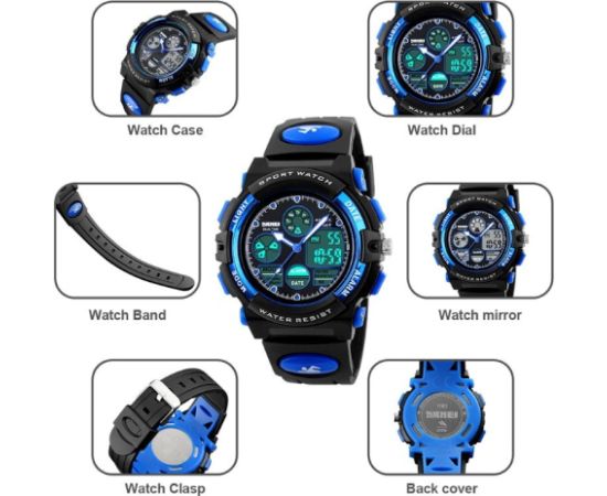 SKMEI 1163BU Наручные часы