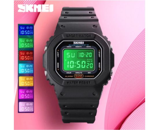 SKMEI 1608BK Rokas pulksteņi 