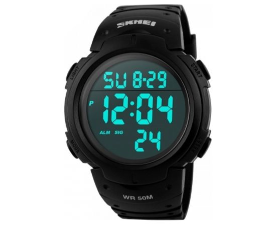 SKMEI DG1068 Black Rokas pulksteņi 