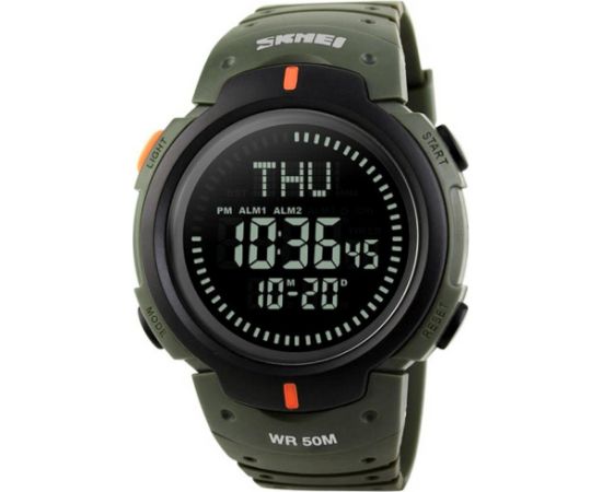 SKMEI DG1231CM Army Green Rokas pulksteņi 
