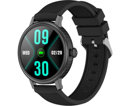 Karen Millen Išmanusis laikrodis CF90 BK SIL su AMOLED ekranu Наручные часы