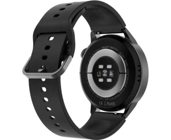 Karen Millen Išmanusis laikrodis DT4 BLACK SIL su bevielio įkrovimo ir BT skambučio funkcija Наручные часы