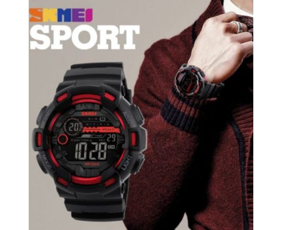 SKMEI 1243 red Rokas pulksteņi 