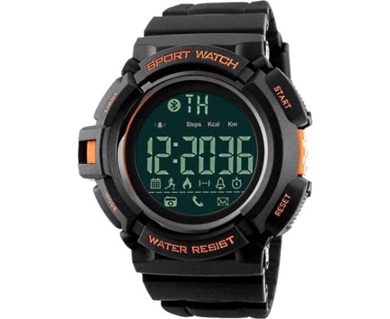 SKMEI DG1245 BL Orange Bluetooth sąsaja Rokas pulksteņi 