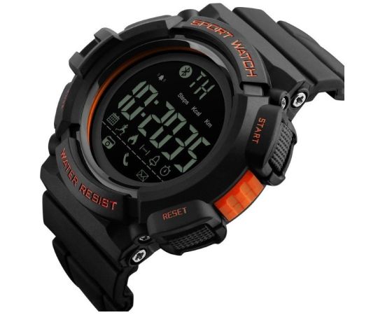 SKMEI DG1245 BL Orange Bluetooth sąsaja Rokas pulksteņi 