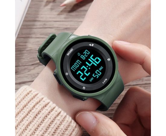 SKMEI 1445AG army green Rokas pulksteņi 