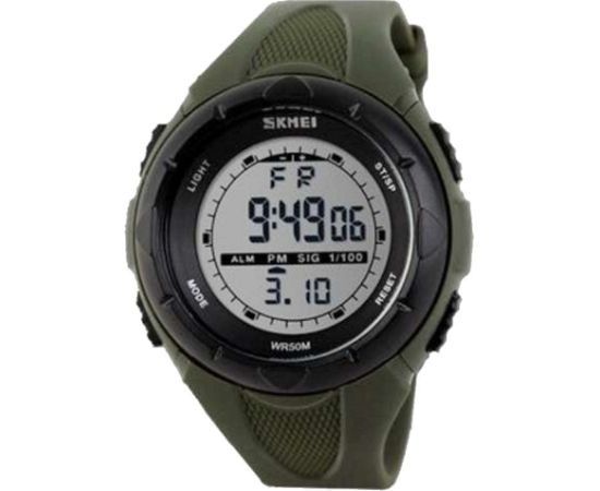 SKMEI 1074 AG Lady Size Army Green Rokas pulksteņi 