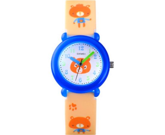 SKMEI 1621 BR Bear Vaikiškas laikrodis Наручные часы