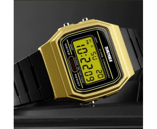 SKMEI 1412 GD Multifunction Waterproof Rokas pulksteņi 