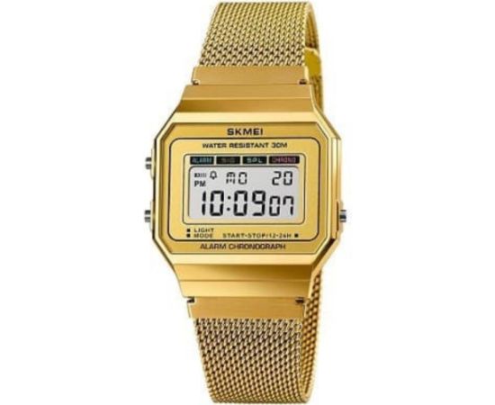 SKMEI 1639 GD Gold Sport Mens Rokas pulksteņi 