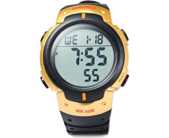 SKMEI DG1068GD Golden Rokas pulksteņi 