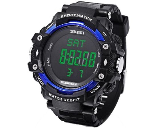 SKMEI DG1180S  Blue Rokas pulksteņi 