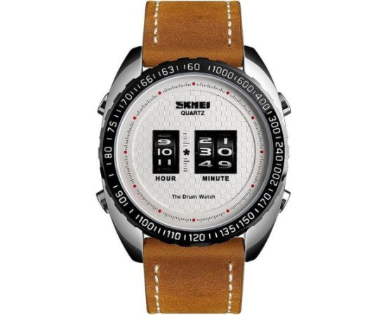 SKMEI Drum Roller Watch 1516 SIWTLTBN Rokas pulksteņi 