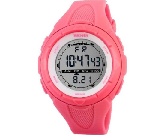 SKMEI 1074 RS Lady Size Rose Red Rokas pulksteņi 