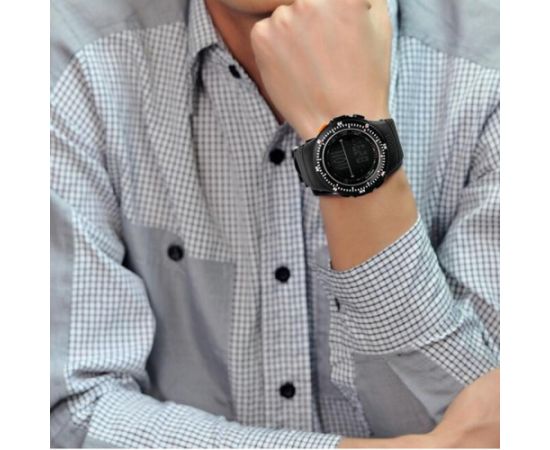SKMEI DG0989 Black Rokas pulksteņi 