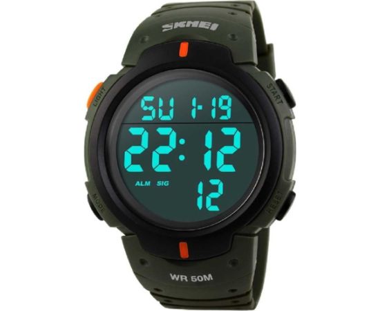 SKMEI 1068 AG army green Rokas pulksteņi 