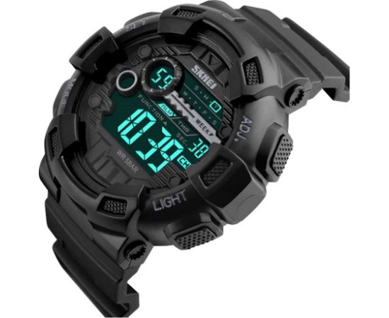 SKMEI DG1243 Black Rokas pulksteņi 