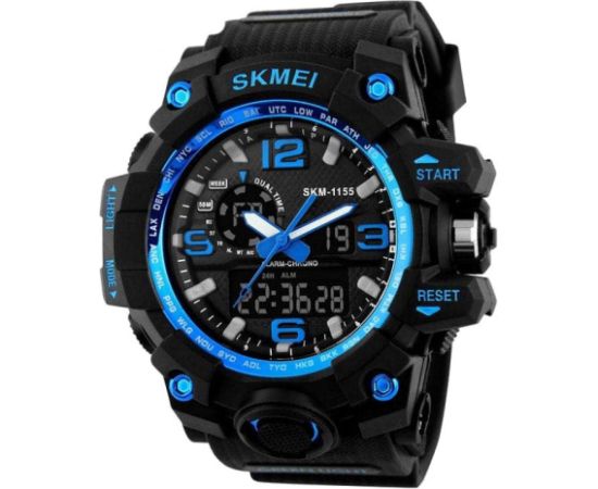 SKMEI AD1155 BL Blue Rokas pulksteņi 