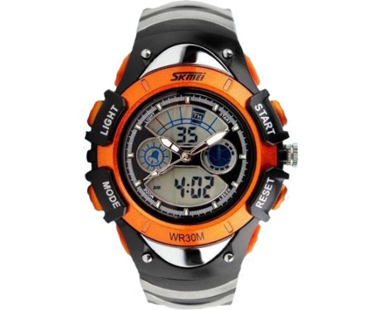 SKMEI AD0998 Kid Size Orange Rokas pulksteņi 
