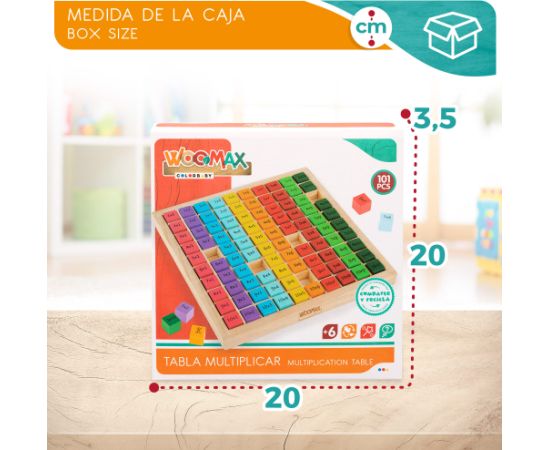 Koka attīstošā spēle Mācies skaitīt 6+ CB49359 Galda spēles