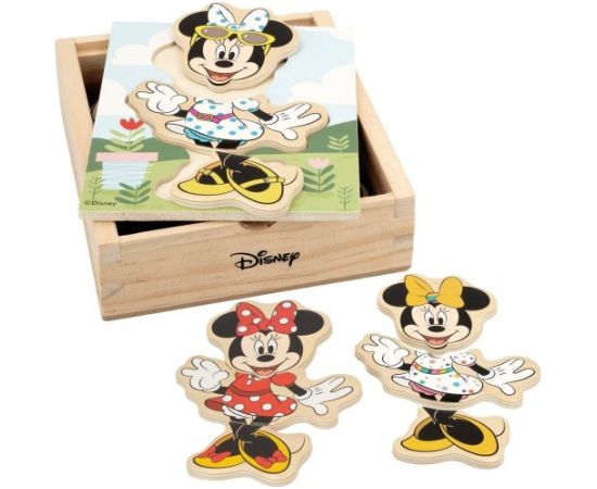 Koka puzlis Minnie, Disney Baby 24m+ CB48724 Galda spēles