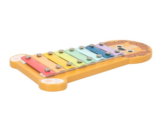 Koka ksilofons Lauva 26 cm +1 CB47578 Muzikālās rotaļlietas