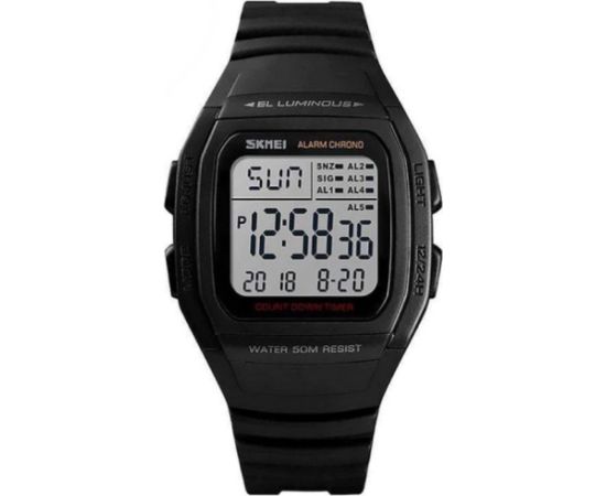 SKMEI 1278 BK Rokas pulksteņi 