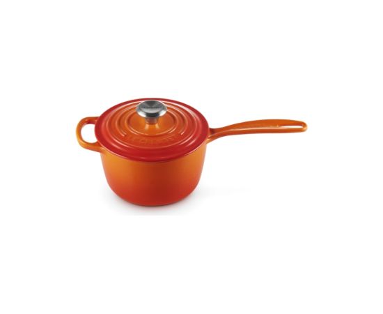 Le Creuset Чугунная кастрюля Ø16 см / 1,5 л оранжевого цвета Katli