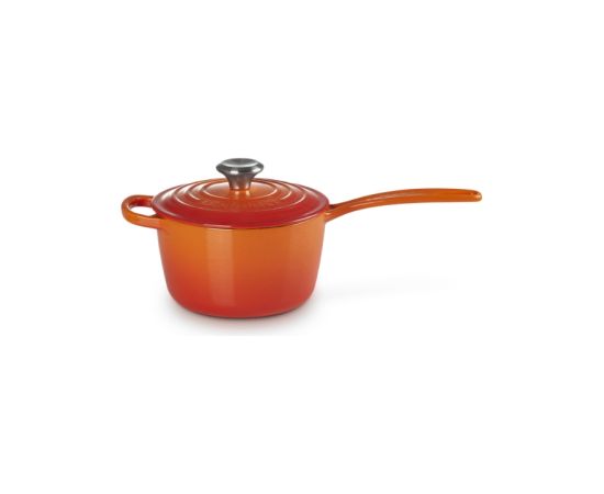 Le Creuset Чугунная кастрюля Ø16 см / 1,5 л оранжевого цвета Katli