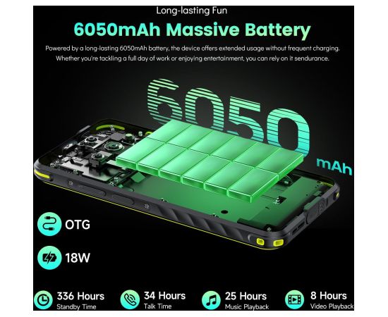MOBILE PHONE ARMOR X31/6/128GB ORANGE ULEFONE Мобильные телефоны