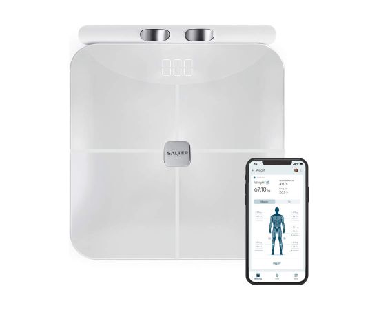 Salter SA00755WFEU6 Body Insight Smart Scale, White Ķermeņa svari