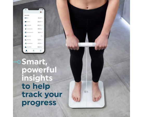 Salter SA00755WFEU6 Body Insight Smart Scale, White Ķermeņa svari
