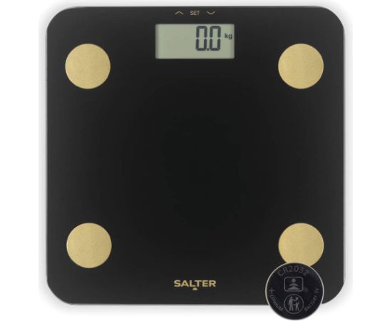 Salter SA00714BGCFEU12 Black & Gold Analyser Scale, Black/Gold Ķermeņa svari