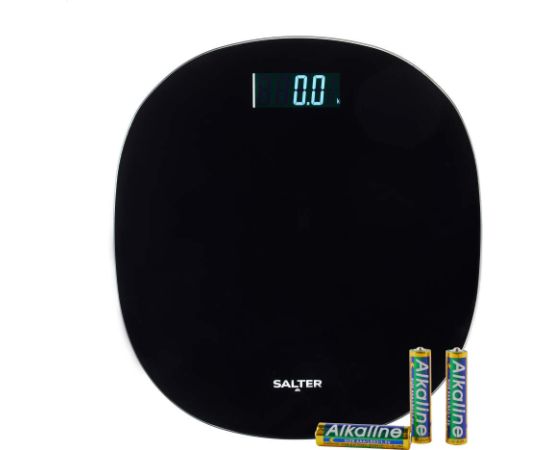 Salter SA00709BFEU12 Round Electronic Scale, Black Ķermeņa svari