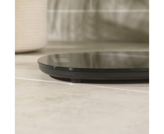 Salter SA00709BFEU12 Round Electronic Scale, Black Ķermeņa svari