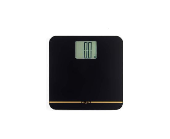 Salter 9075 BGFEU12 Max Electronic Bathroom Scale, Black/Gold Ķermeņa svari