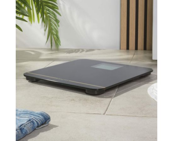 Salter 9075 BGFEU12 Max Electronic Bathroom Scale, Black/Gold Ķermeņa svari