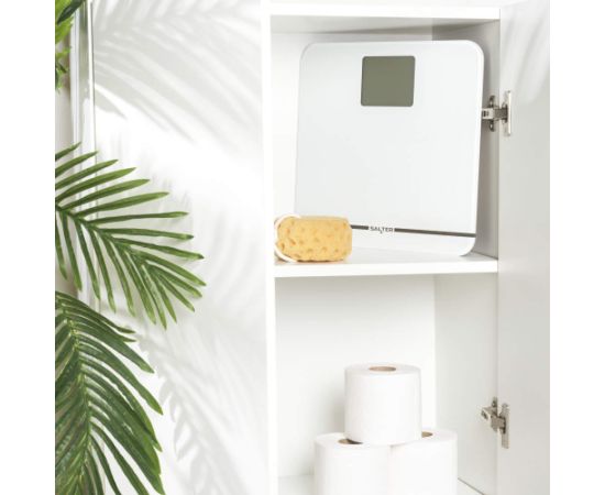 Salter 9075 WFEU12 Max Electronic Bathroom Scale, White Ķermeņa svari