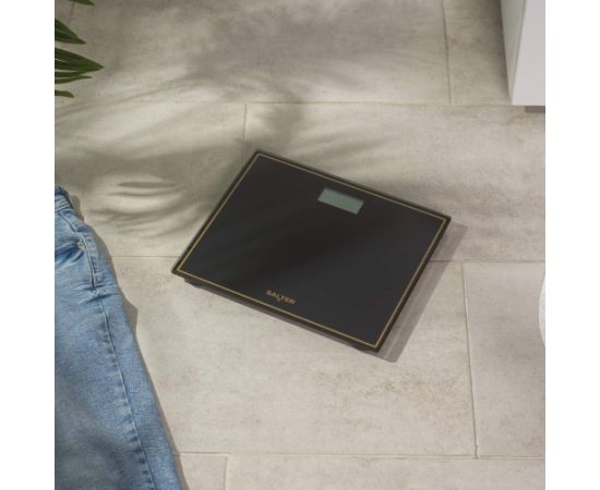 Salter 9207 BGHCFEU12  Compact Electronic Bathroom Scale, Black Ķermeņa svari