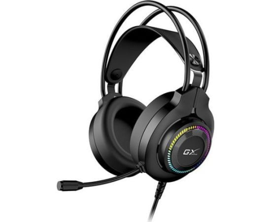 Austiņas GENIUS GX GAMING HS-GX580U, USB, RGB Наушники